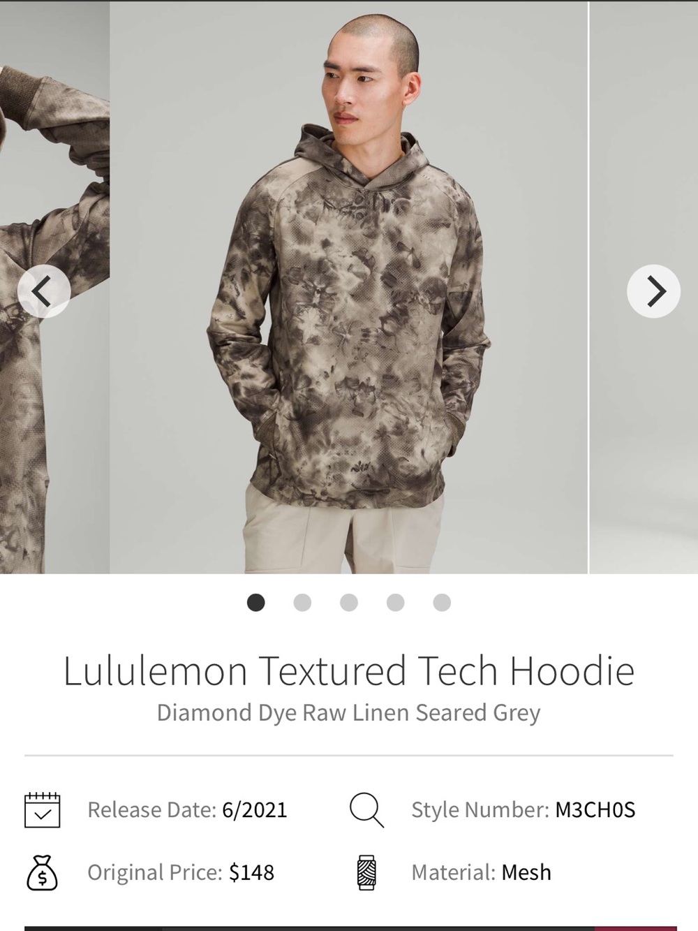 lululemon athletica Textured Tech Hoodie